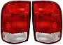 EPIC LIGHTING Rear Brake Tail Lights Lens and Housing Assembly Replacement for Ford 2000 Ranger [ FO2800149 FO2801149 YL5Z13405AA YL5Z13404AA ] Left + Right Side Pair