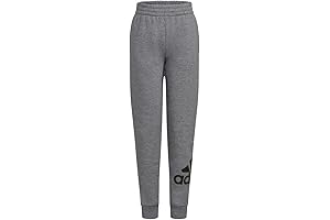Boys' Elastic Waistband Essential Fleece Joggers