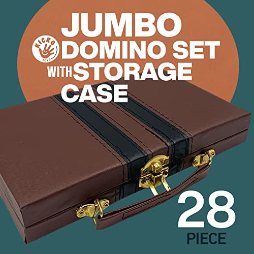 Set Clásico Premium de Dominó Dobles Seis en Caja de Madera miniatura 2