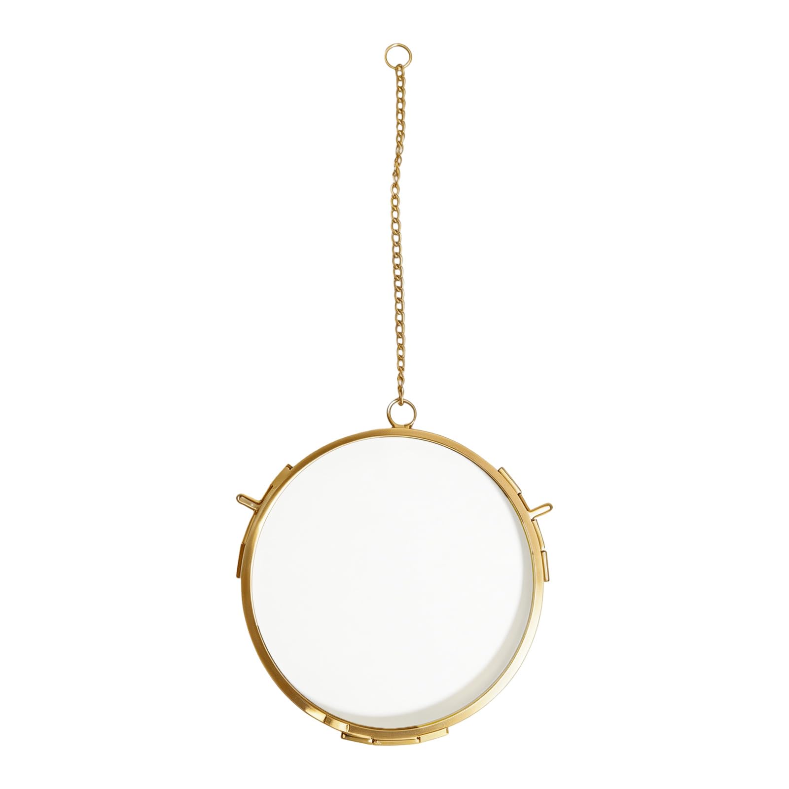 Bbajszx Wall Mounted Round Dried Flower Display Case with Metal Frame for Preserving Pressed Flower Herbarium Home Decoration Wall Art Display