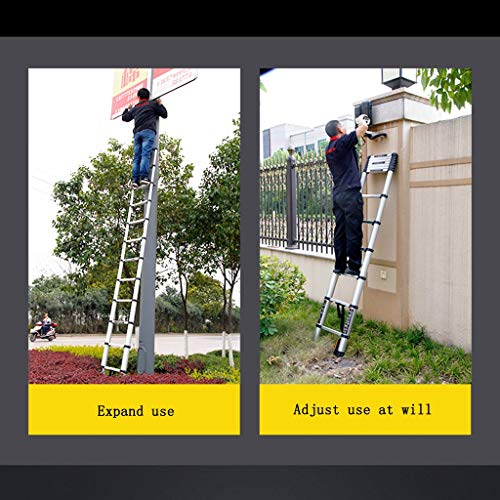 Escalera telescópica multiusos extensible de 2.0m para ingeniería 5