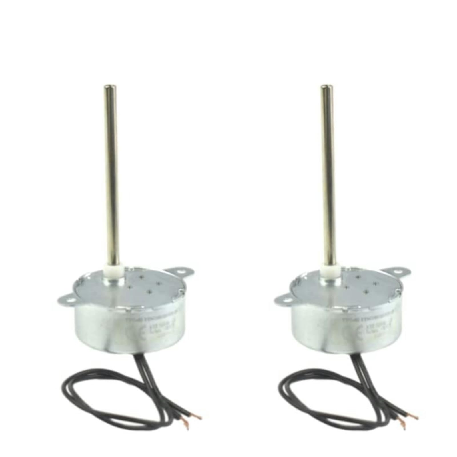 CONQUERALL 2PCS Synchronous Motor TYC-40 12V 5RPM AC Inner-Shaft Length 74mm For Christmas Tree decorative colored lights LED light Fiber Optic Light