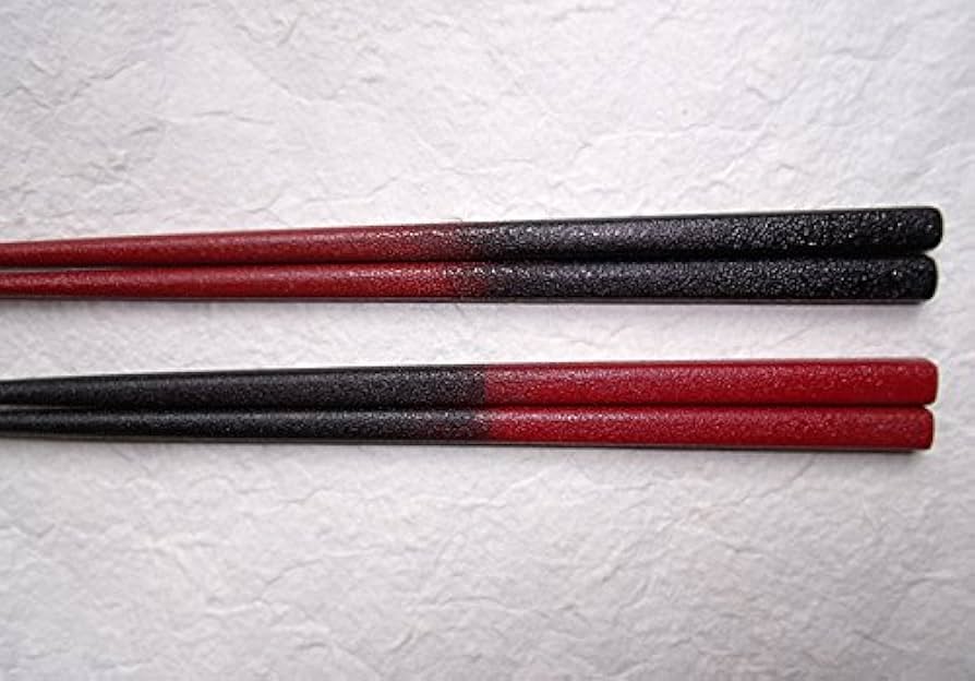 Amazon｜輪島塗本乾漆箸 東雲(しののめ) 2膳夫婦セット桐箱入り｜箸