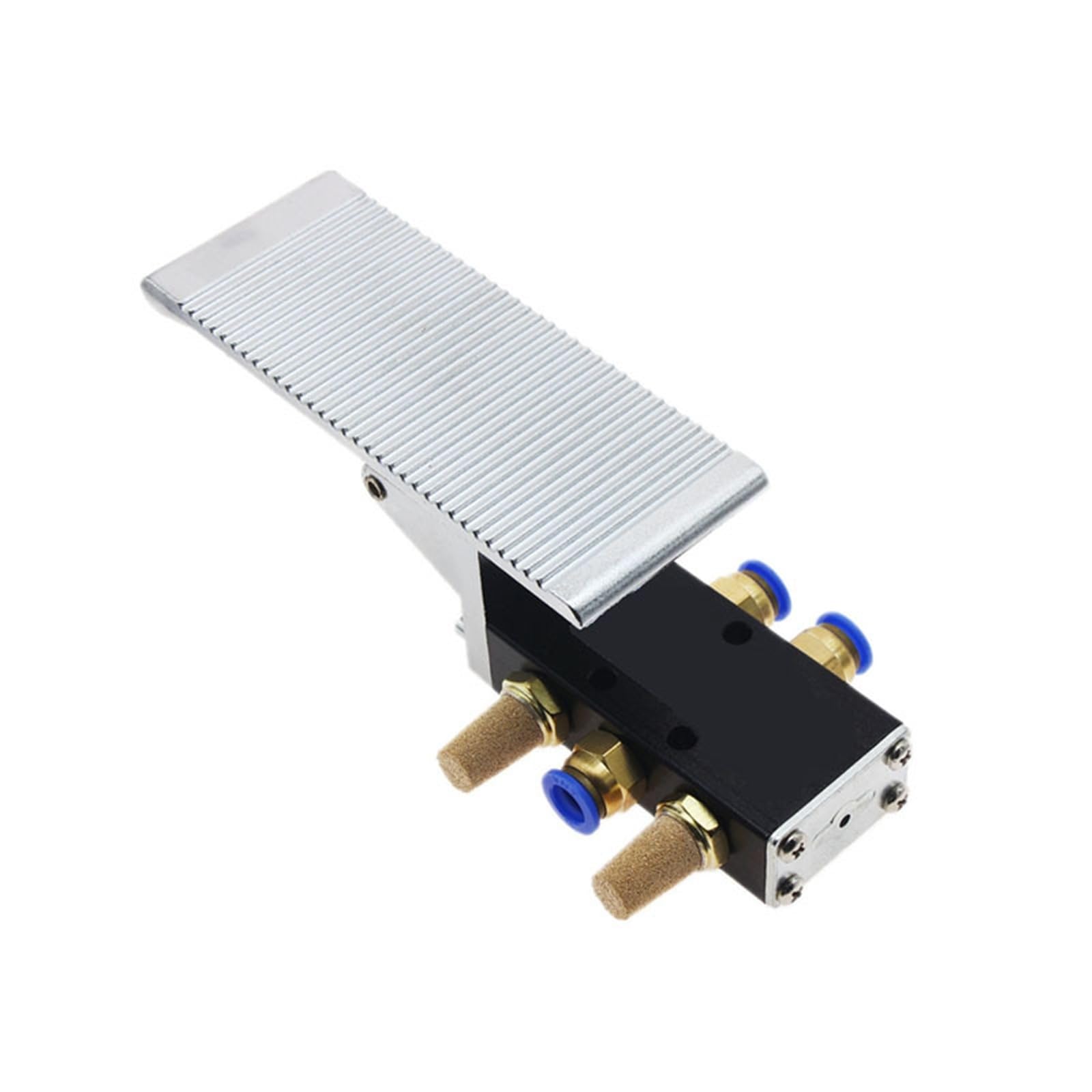Pneumatic Foot Operated Valve ST402/403 Two Position Five Way Automatic Reset Cylinder Control Directional(ST402,with 8mm Fittings)