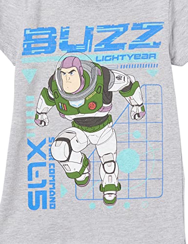 T-shirt Disney Lightyear Buzz XL-15 pour garçon en coton confortable