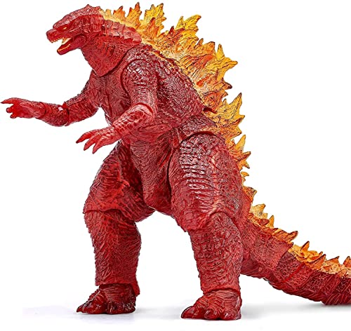 King of The Monsters Toy - Godzilla Action Figure - Dinosaur Toys Godzilla - Movie Monster Series Godzilla Toy - Best Toys Best Gift for Children Boys Girls(zhengwuzhou) (red)