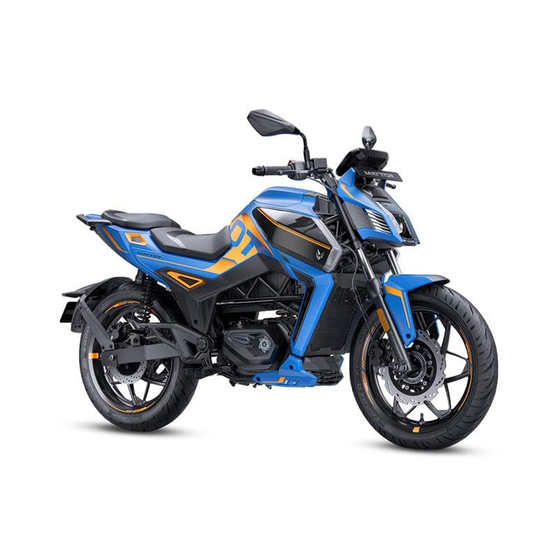 Image of Matter Aera 5000+ High Speed Electric Motorcycle /Bike Cosmic Blue with Charger Booking for Ex-Showroom