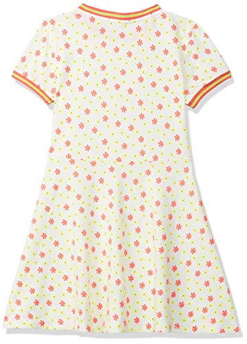 Image of UNITED COLORS OF BENETTON Baby-Girl's Cotton Fit and Flare Knee-Length Casual Dress