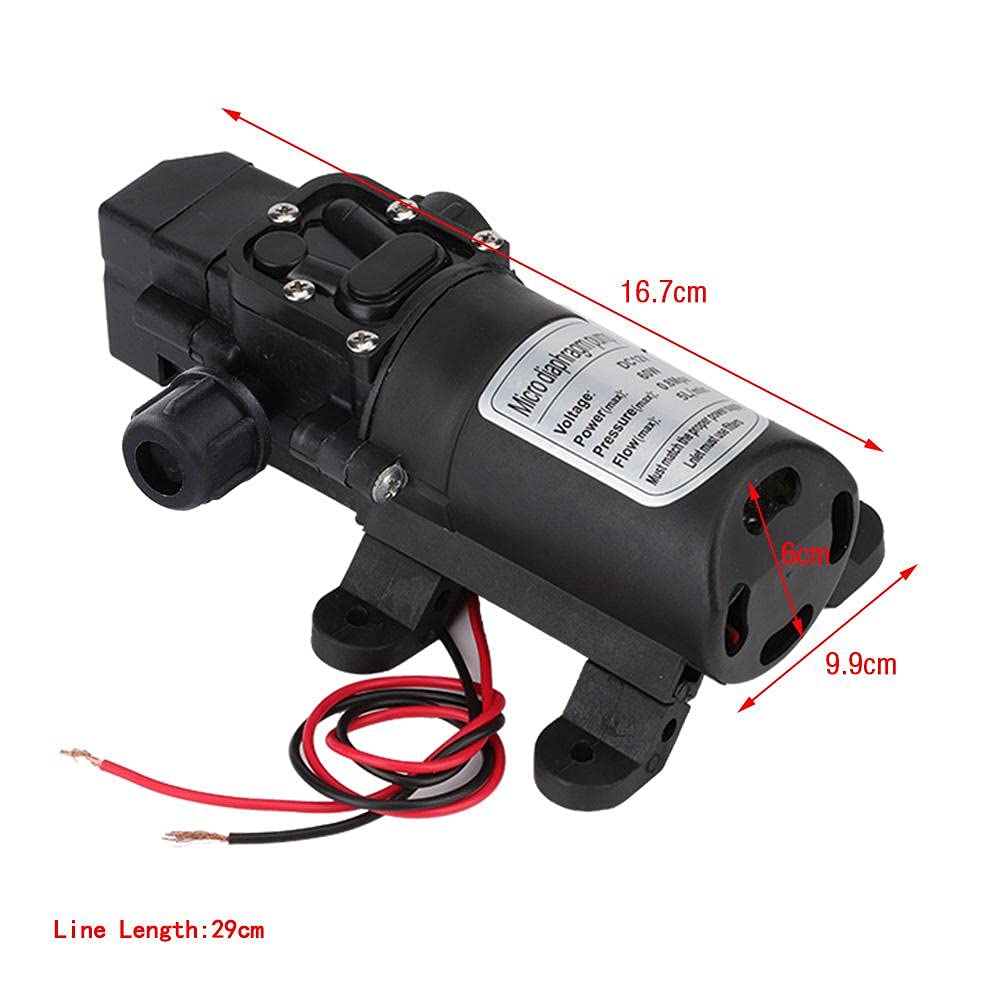 Pompa Acqua 12V Ad Alta Pressione MAGT - 116PSI Autoadescante Per Camper E Barche - Foto 6