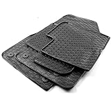 Produktbeschreibung: - Inkl. 4x Befestigungs - Clips, bereits vormontiert - 100% genaue Passform - 4-teiliger Satz - Ca.1,2 cm hoher umlaufender Rand - Geruchlos - Farbe: Schwarz - Rutsch- und Wetterfest - Leicht zu reinigen - Einzigartiges Design - Verstärkt im Pedalbereich- Erstaustrüsterqualität, keine China-Ware