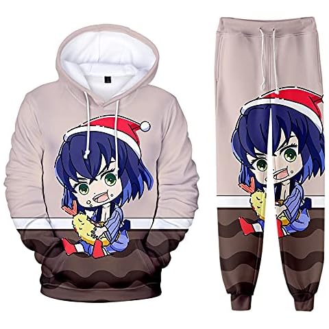 Conjunto Chándal Navideño Demon Slayer 3D Cover