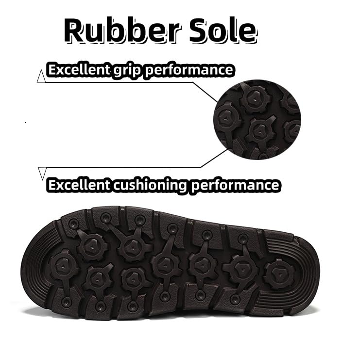 Men's Casual Leather Shoes Loafers Slip Walking Comfortable Breathable Driving Lightweight Men Oxford Slip-On Shoes4