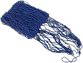 ROSENICE Decorative Fishing Net Fish Nautical Beach Fishing Netting Party Wall Hanging Decor Blue
