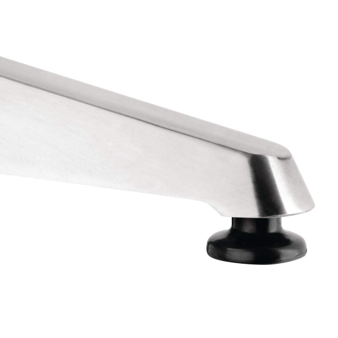 Bolero - Mange-debout, table haute de bar ronde Bolero 60 cm en acier inoxydable bonne résistance aux intempéries, table de bistrot, terrasse, mobilier de jardin pour intérieur et extérieur U502
