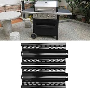 Gasgrill-hitteplaten, grillhitteschild Zwarte hittetenten voor kamperen
