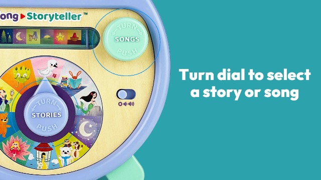 Image of Take-Along Storyteller Bedtime Stories Interactive Electronic Take Along Storyteller with 11 Books, Ages 3-8