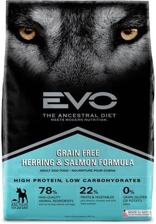 NATURA PET-Evo Herring/Salmon Dog 28.6 lb. SINGLE