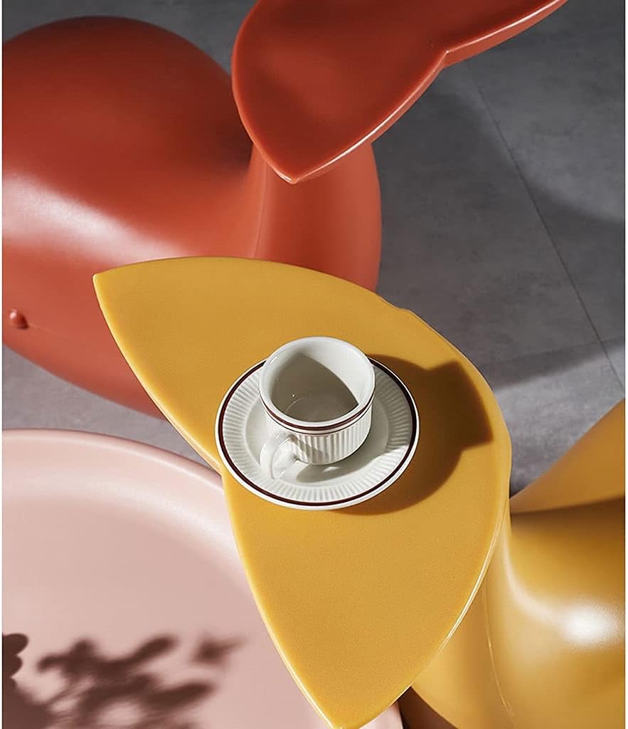 Minimalist Fashion Creative Children's Stools Household Plastic Small Stools, Cute Shoe-Changing Stools for Children and Adults for Bedroomcasual/Style a Blue