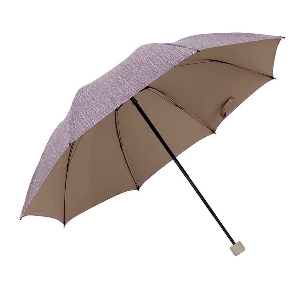 Parapluie anti-UV mâle à structure renforcée pour une double protection pluie et soleil