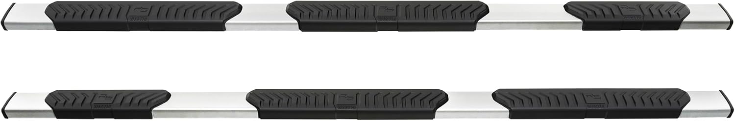 Westin 28-534720 R5 Modular Wheel to Wheel Nerf Bars fits 2019-2026 Ram 1500 Crew Cab 6'5" Bed (Exc 1500 Classic) Polished Pair
