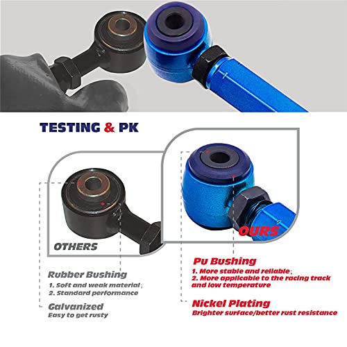 Ksp Camber Arm Rear Suspension Kit Fit For Tsx Mdx Accord Pilot Odessey, Adjustable Alignment Camber Toe -2° To +4° (Degree),Stage 3.0 #TOP1