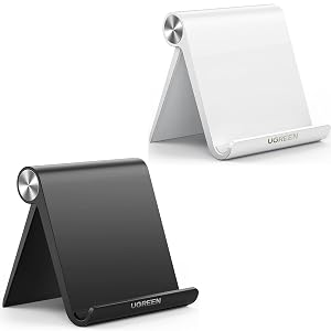 UGREEN Tablet Stand Holder Black Bundle with Tablet Holder White