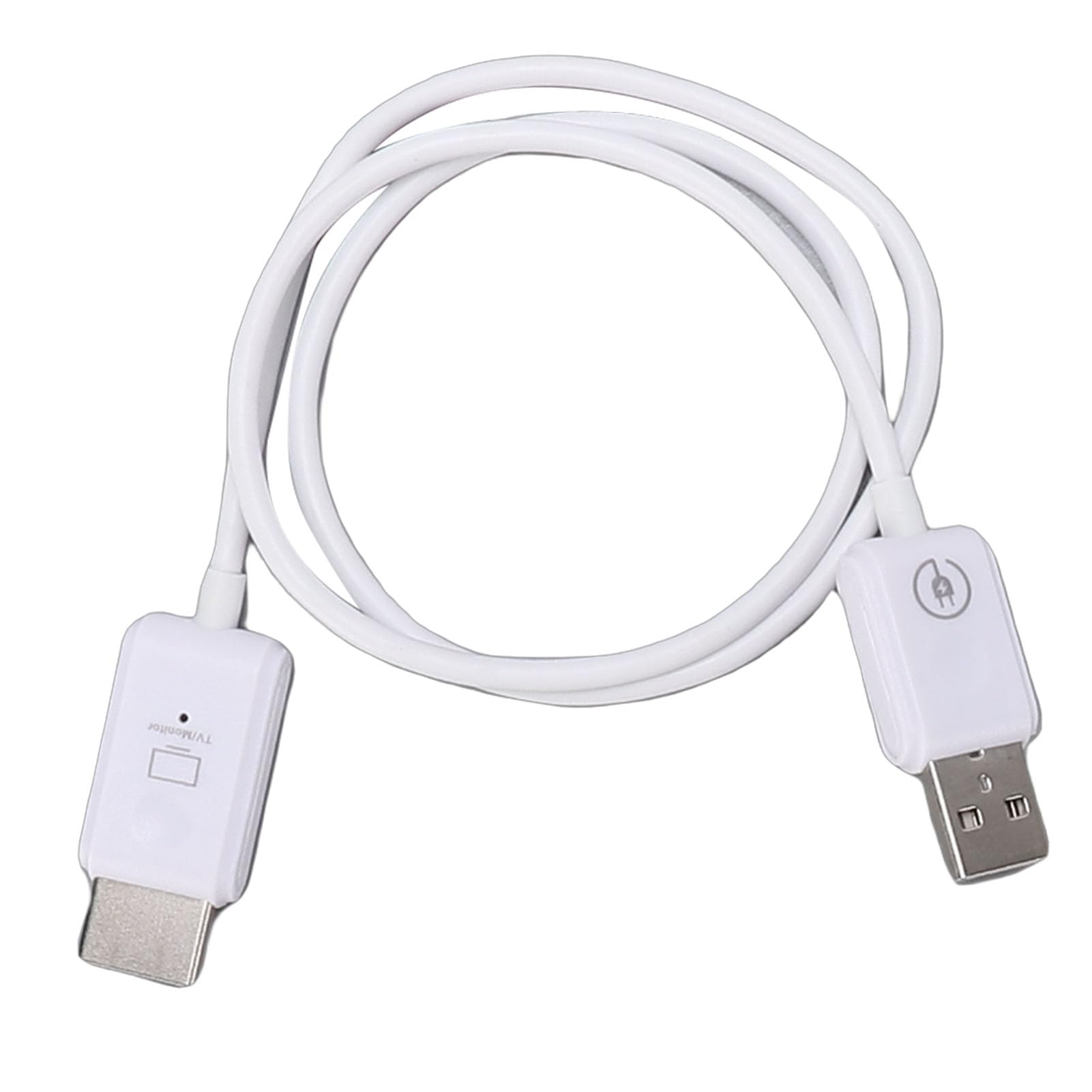 ASHATA Bezprzewodowy Odbiornik HDMI Kabel Nadajnika, WIFI 5 Ghz 1080 P Bezprzewodowy Zestaw Przedłużacza HDMI do Komputera Stacjonarnego TV Box do Telewizora Monitor Projektor, Zasięg