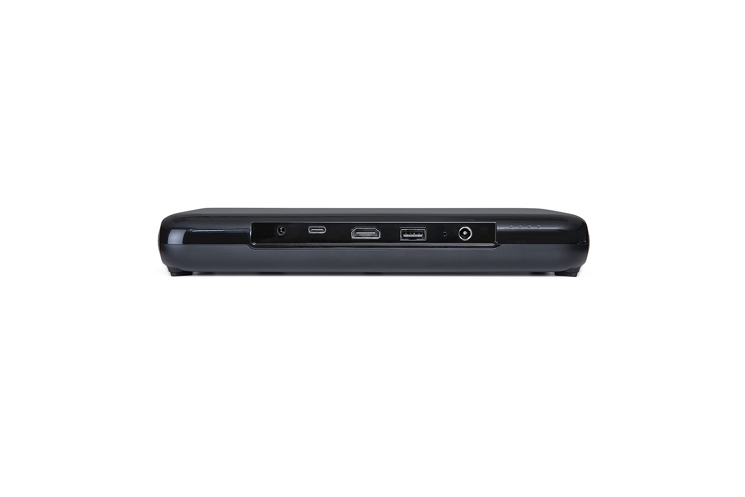Miroir Proiettore M600 Full HD – Mini proiettore portatile 1080p schermo da 120 pollici con connettività HDMI/USB-C per lavoro, home cinema e giochi, nero