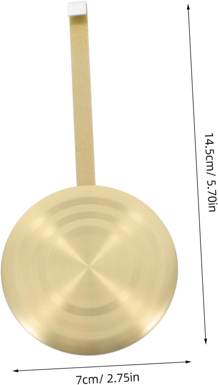 Gadpiparty 5pcs Wall Clock Parts Metal Clock Pendulum Movement Replacement for Vintage Wall