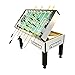 Tornado Tournament 3000 Foosball Table - Made in The USA - Commercial Quality for The Home - Incredible Table Soccer Game (1 Man Goalie, Silver)