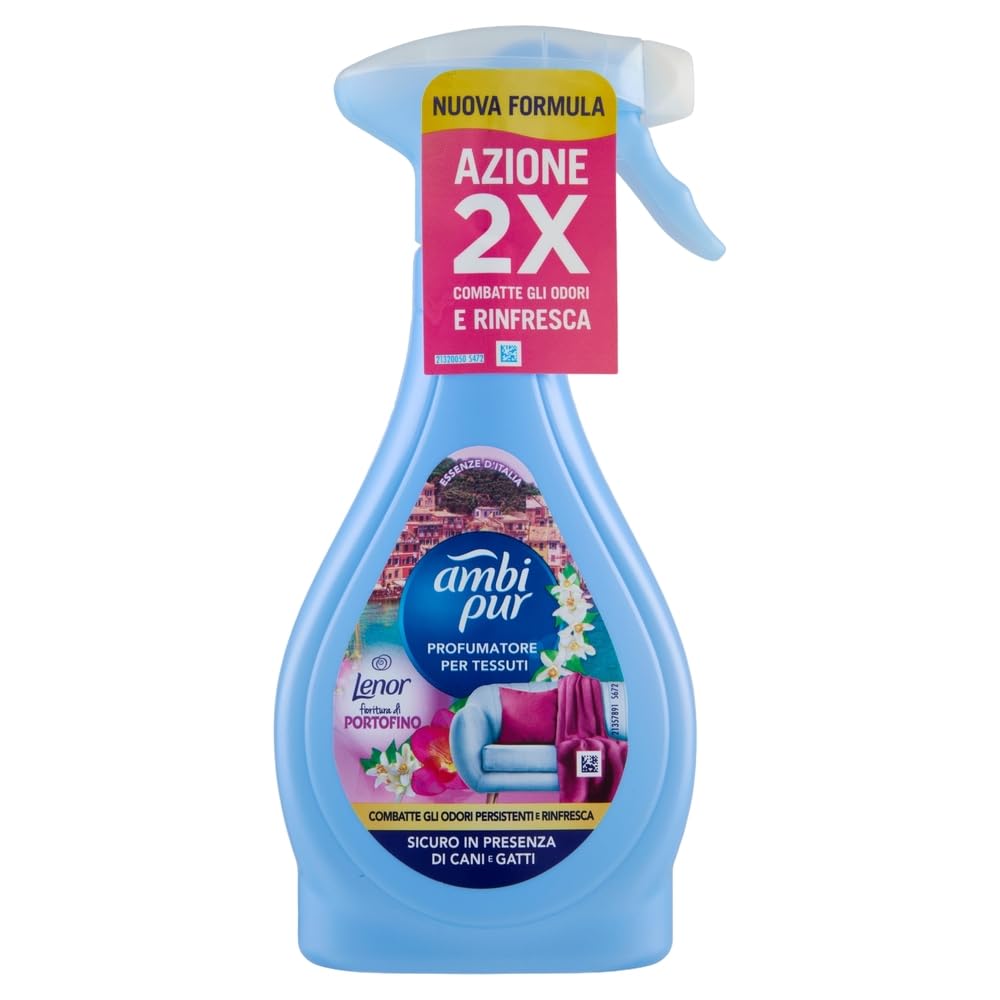 Italian Gourmet Portofino spray tessuti Textilerfrischer 6 x 385ml Duft