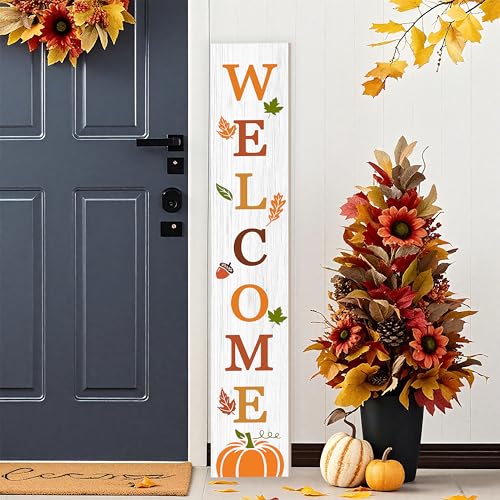 Fall Wooden Porch Sign 47