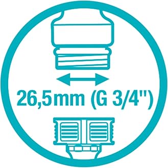 Tap Connector 26,5 mm (G 3/4")