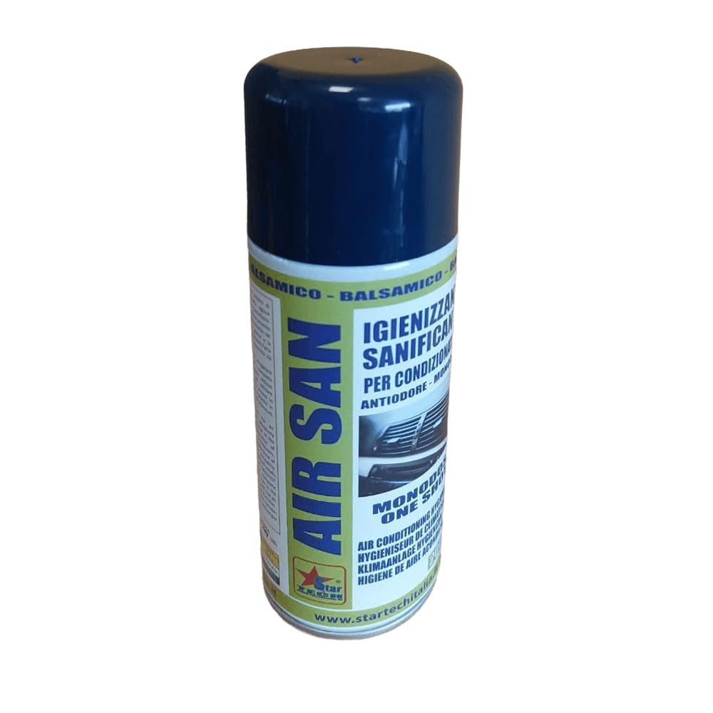ELENI AIR SAN - Igienizzante Per Abitacolo E Climatizzatori, Kit 3 Bombole Da 200 Ml, Monodose, Profumo Balsamico