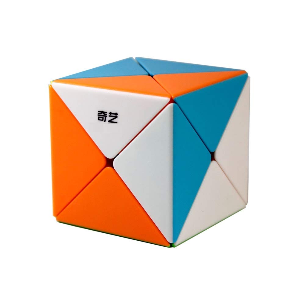 FunnyGoo 8 Axis X Dino Skewb Magic Puzzle Cube Smooth Puzzles Cube (Stickerless)