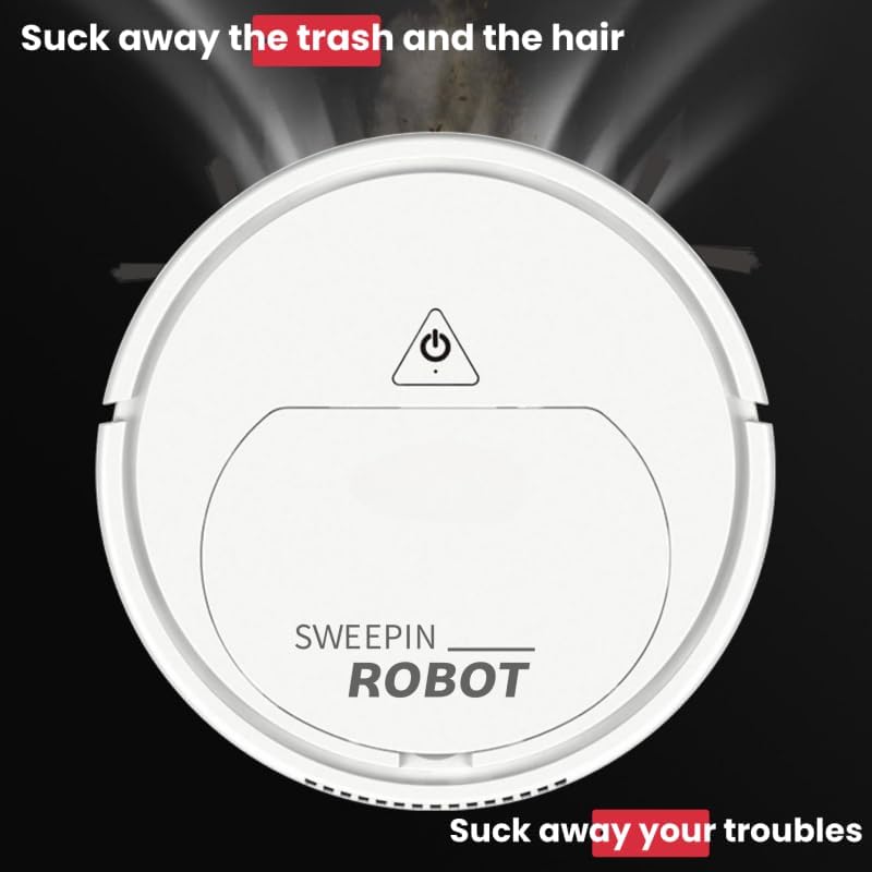 Robot Vacuum Cleaner One-Touch Start Slim Design for Pet Hair & Hard Floors
