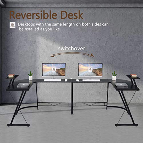 Aingoo L Shaped Computer Desk - Image 4