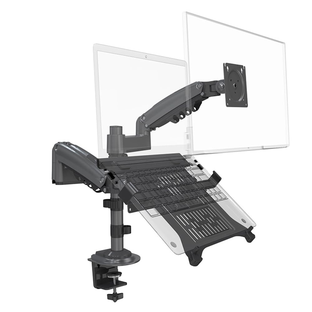 Support moniteur double bras pour un espace de teletravail epure 17-27" - 7