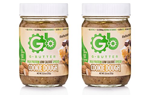 G Butter High Protein Low Calorie Spread - Cookie Dough (2 Pack)