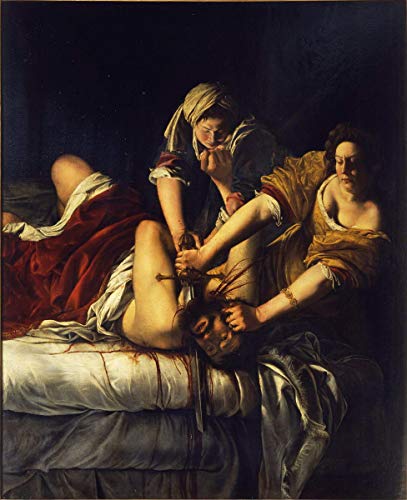 Berkin Arts Artemisia Gentileschi Giclée Leinwand Prints Gemälde Poster Reproduktion(Giuditta Decapita Oloferne)