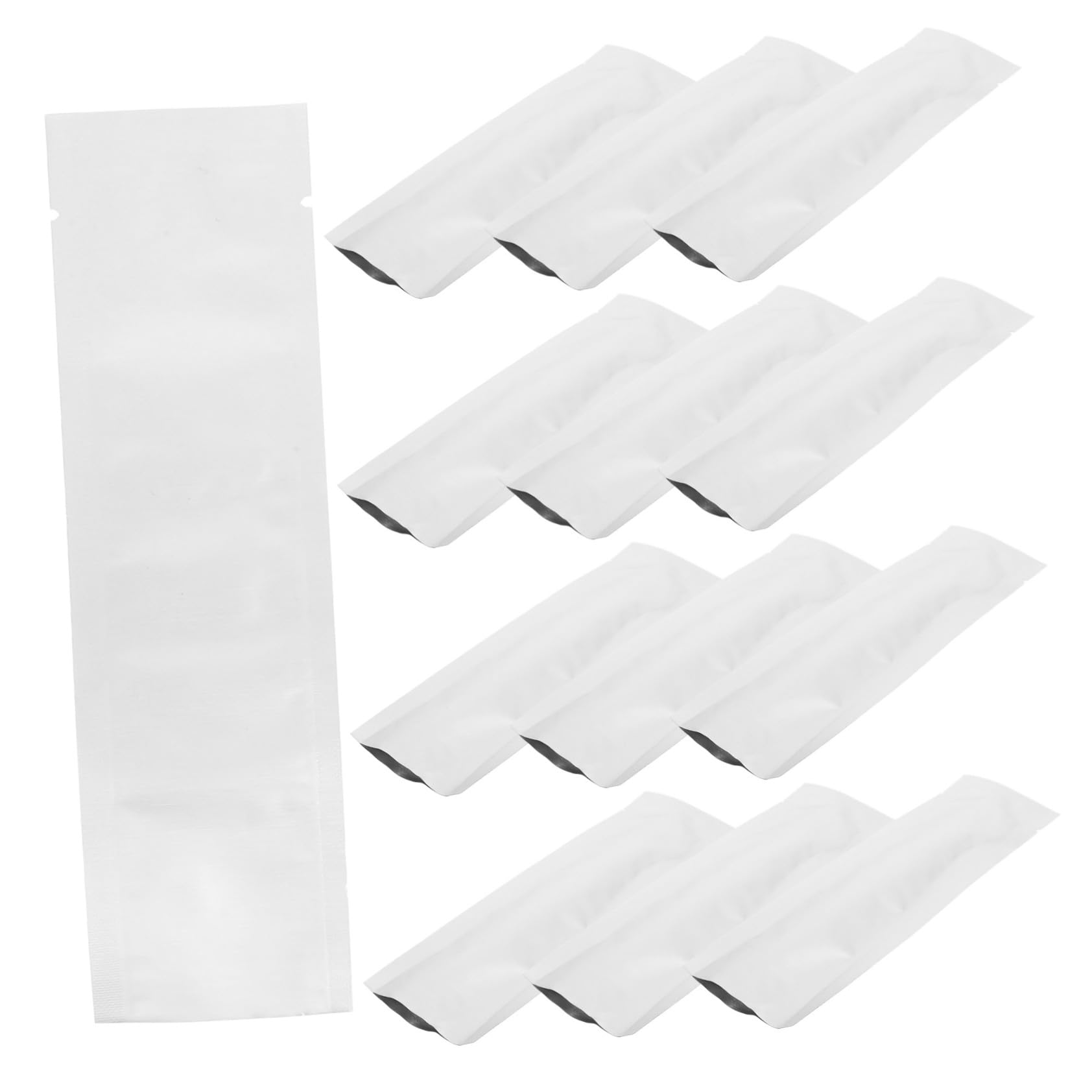 ULTECHNOVO 400pezzi Sacchetti Sottovuoto Per Alimenti Buste Per Conservazione Di Polveri e Bevande Design e Pratico Per Proteine e Snack