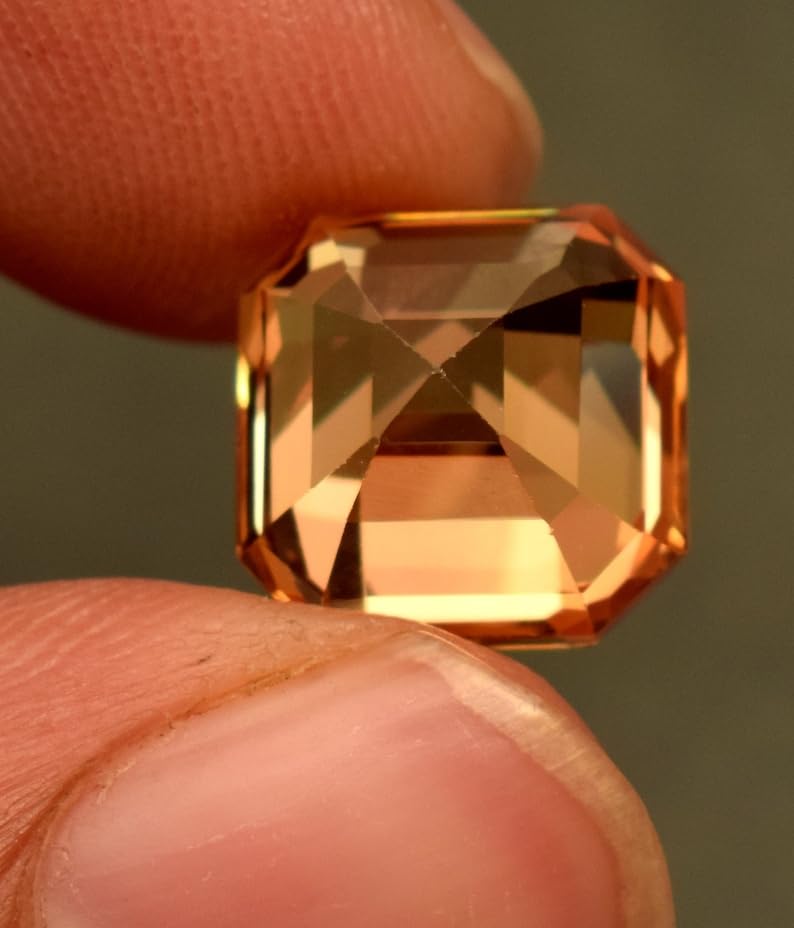 Saphir Padparadscha véritable pour fabrication de bijoux collier bague et bricolage DIY