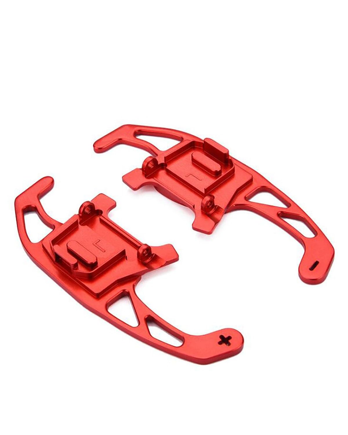 X Psblty Red Car Shift Paddle For Golf 7 For Gti R For Gtd For Gte Mk7 For Polo 2014-2020 Car Steering Wheel Shift Paddle Gear Extended Shifter Paddles Auto Steering Wheel Shifter Paddles(Red)