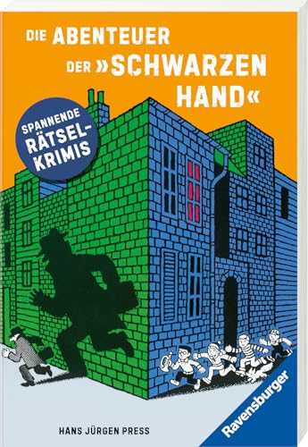 Die Abenteuer der 'schwarzen hand' (Kinderbuch ab 10 Jahre- Rätselbuch zum Mitraten): Rätselhafte Detektivgeschichten zum Mitraten (Ravensburger Taschenbücher)