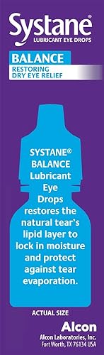 Miniatura 5 de Systane Balance Lubricante Gotas para ojos, fórmula restaurativa, paquete doble, 0.33 onzas líquidas (paquete de 2)