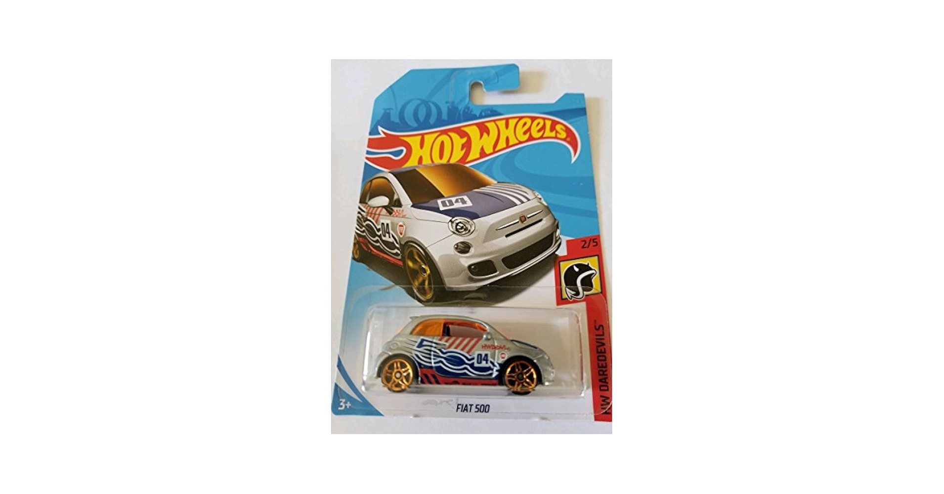 ミニカー FIAT 500 HW DAREDEVILS 11 Amazon.com: Hot Wheels 2018 50th Anniversary HW Daredevils