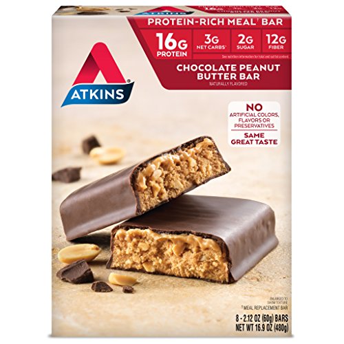 Atkins Advantage Bars Chocolate Peanut Butter 8 unidades miniatura 1