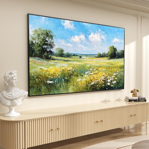 Supcline Ultra Slim TV Wall Mount for 42 to 100 inch Flat & Frame TVs Only, 0.31&rdquo; Low Profile Flat to Wall TV Mount, Micro Gap Wall Mount tv Bracket, Hold up to 176 lbs, Blends in Any Interior