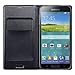 Samsung Galaxy S5 Case Flip Cover Wallet Folio, Black