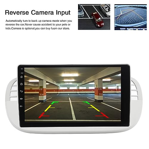 Rádio estéreo automotivo de 9 polegadas para Android, tela sensível ao toque de navegação GPS CarPla